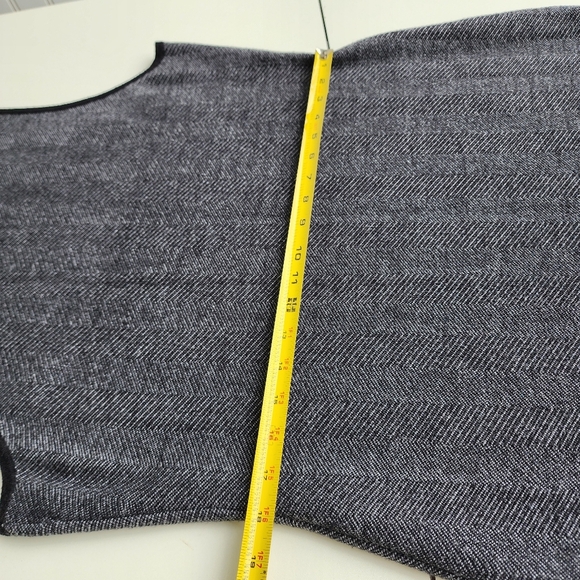 Express Grey Black Knit Mock Neck Sleeveless Sheath Dress Women's Size XLarge XL - Picture 10 of 14